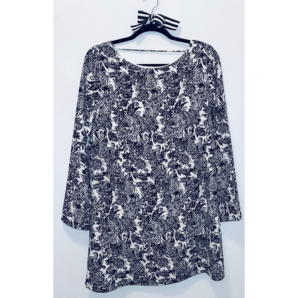 Dee Elle Paisley Print Sway Dress